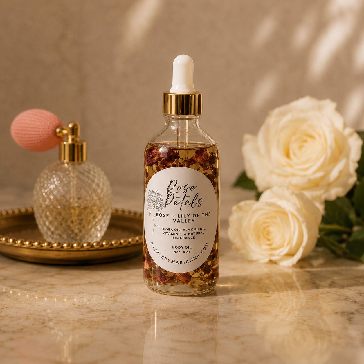 Rose Petals Body Oil